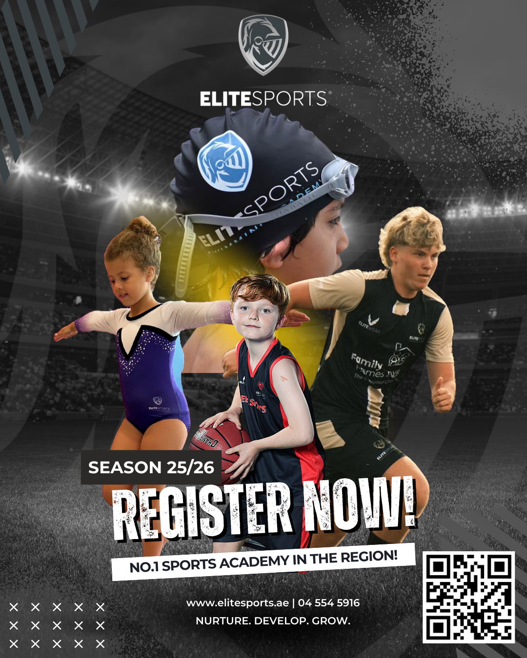 Register NOW - Your sports journey starts here!