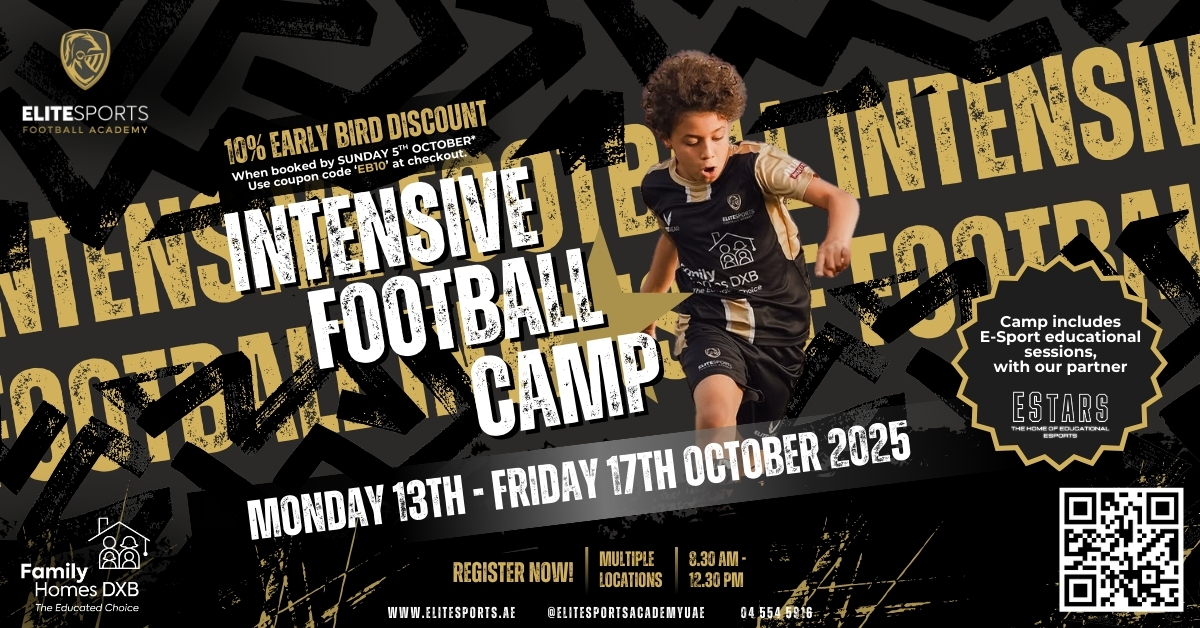 October Half Term means one thing… our Intensive Football Camps are back! ⚽