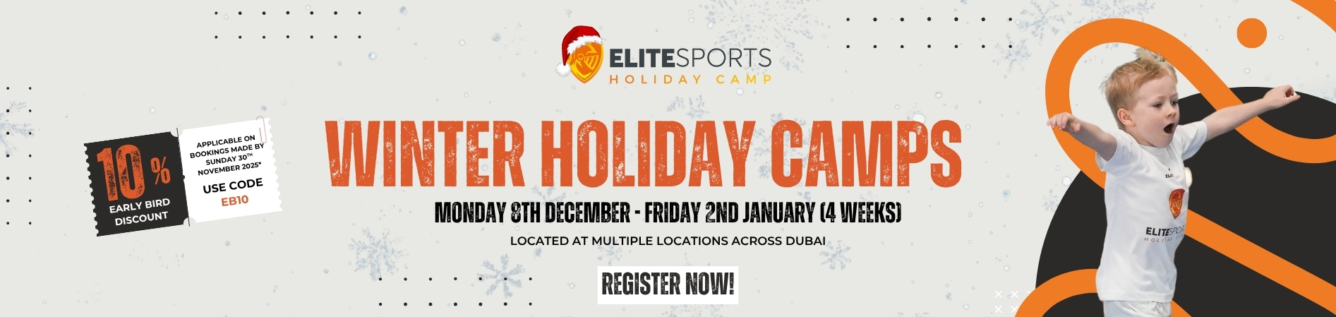 ❄️ Winter is Coming… and So Are Our Elite Sports Winter Camps!