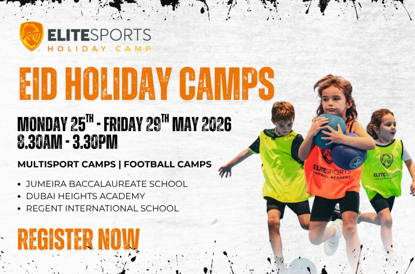 Elite Sports Academy Eid Holiday Camps Return This May! 🌙⚽🏀🤸🎾