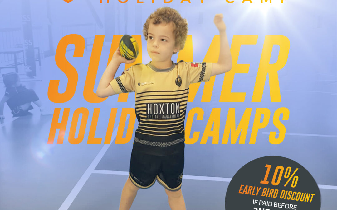 ELITE SPORT SUMMER HOLIDAY CAMPS – 10% EARLY BIRD DISCOUNT WHEN BOOKED BY 2ND JULY